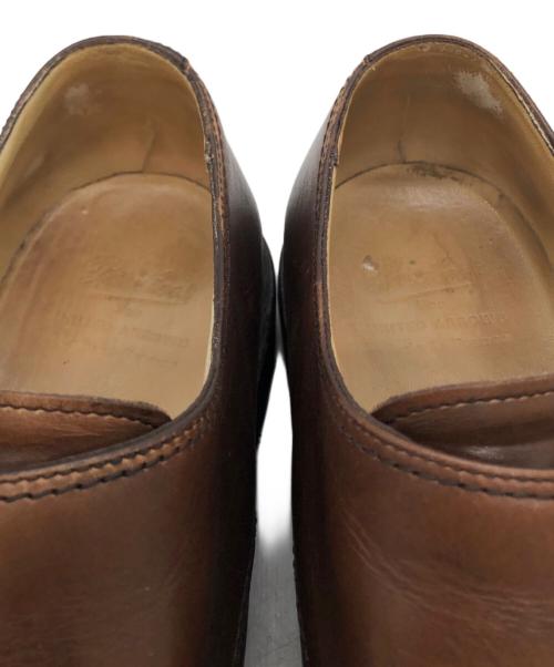 PARABOOT（パラブーツ）PARABOOT (パラブーツ) ダブルモンクストラップシューズ ブラウン サイズ:9 1/2の古着・服飾アイテム