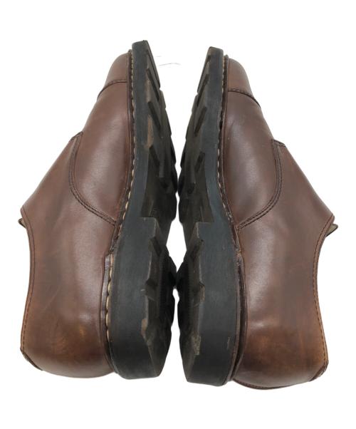 PARABOOT（パラブーツ）PARABOOT (パラブーツ) ダブルモンクストラップシューズ ブラウン サイズ:9 1/2の古着・服飾アイテム