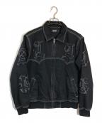 PALACEパレス）の古着「LIQUE DENIM JACKET」｜ブラック