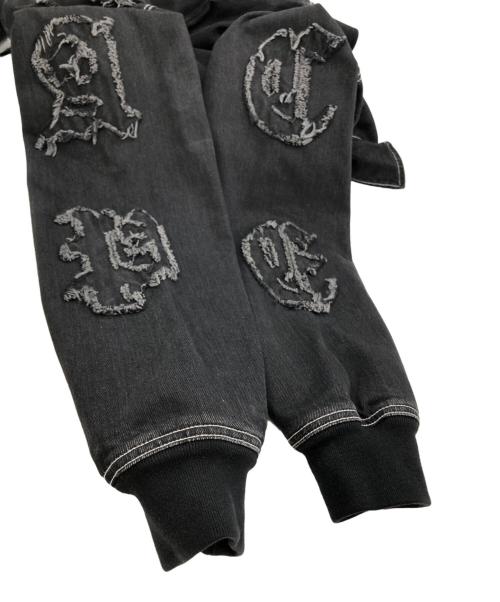 PALACE（パレス）PALACE (パレス) LIQUE DENIM JACKET ブラック サイズ:SIZE Mの古着・服飾アイテム