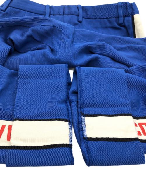 GUCCI（グッチ）GUCCI (グッチ) Pleat-Front PANT ブルー サイズ:SIZE 44の古着・服飾アイテム