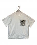 JIL SANDERジルサンダー）の古着「Snake Patched Pocket」｜ホワイト