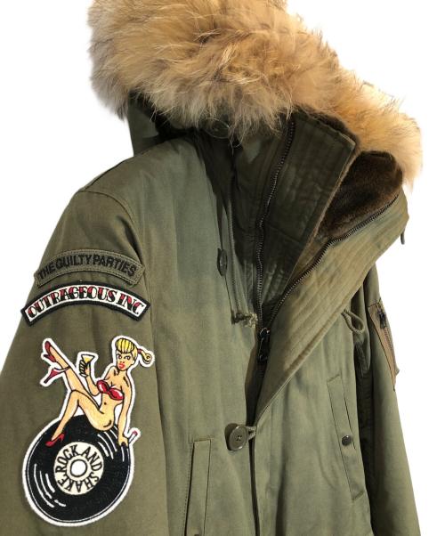 WACKO MARIA（ワコマリア）WACKO MARIA (ワコマリア) N3B モッズコート グリーン サイズ:SIZE Mの古着・服飾アイテム