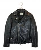 beautiful peopleビューティフルピープル）の古着「vintage leather riders jacket」｜ブラック