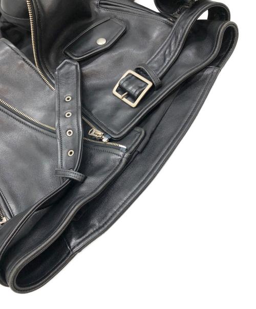 beautiful people（ビューティフルピープル）beautiful people (ビューティフルピープル) vintage leather riders jacket ブラック サイズ:SIZE 170の古着・服飾アイテム