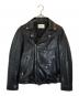 beautiful people（ビューティフルピープル）の古着「vintage leather riders jacket」｜ブラック