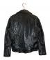 beautiful people (ビューティフルピープル) vintage leather riders jacket ブラック サイズ:SIZE 170：40000円