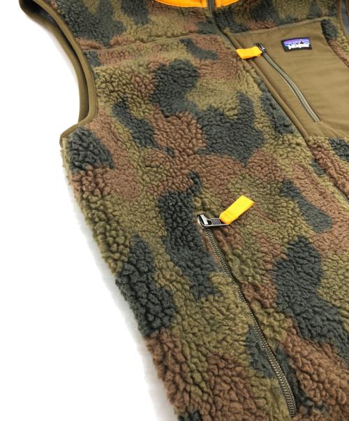 Patagonia（パタゴニア）Patagonia (パタゴニア) M's Classic Retro-X Vest オリーブ×ブラウン サイズ:SIZE Mの古着・服飾アイテム