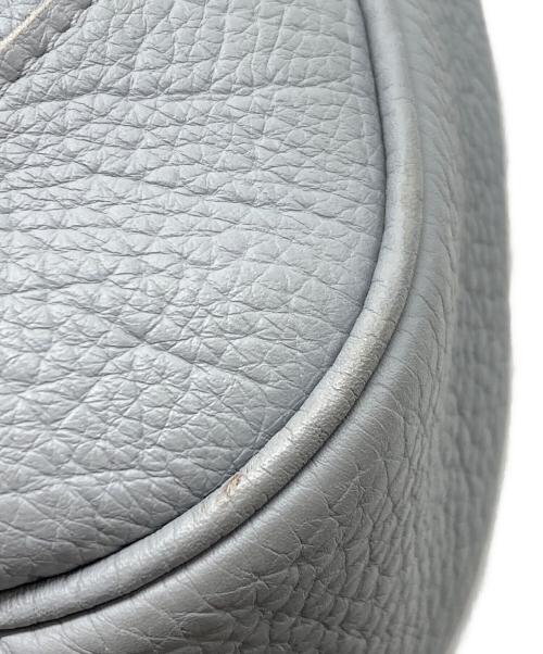 JACQUES LE CORRE（ジャックルコー）JACQUES LE CORRE (ジャックルコー) リヨンレザーハンドバッグ グレーの古着・服飾アイテム