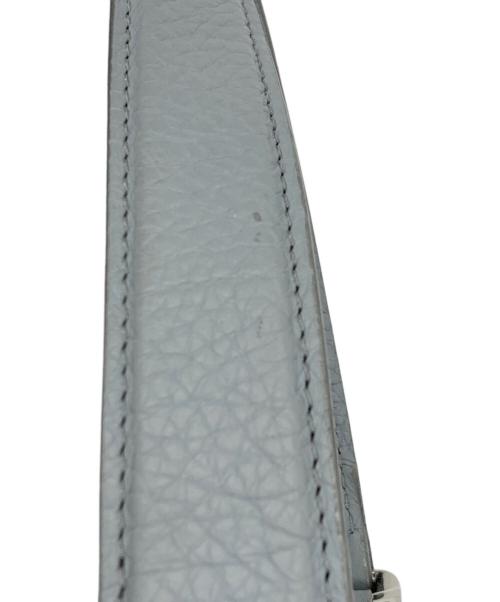 JACQUES LE CORRE（ジャックルコー）JACQUES LE CORRE (ジャックルコー) リヨンレザーハンドバッグ グレーの古着・服飾アイテム