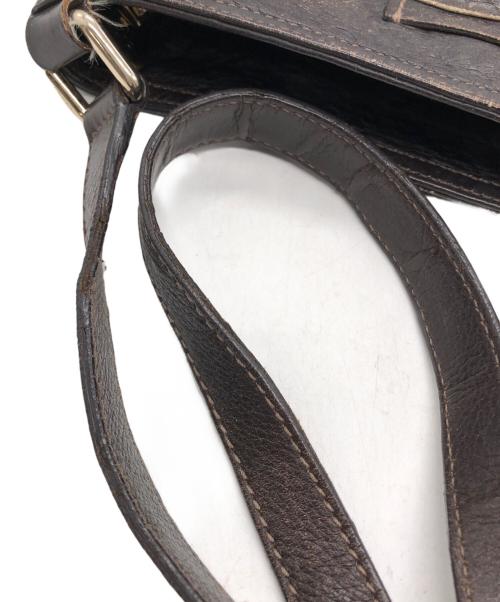 GUCCI（グッチ）GUCCI (グッチ) ショルダーバッグ ブラウンの古着・服飾アイテム