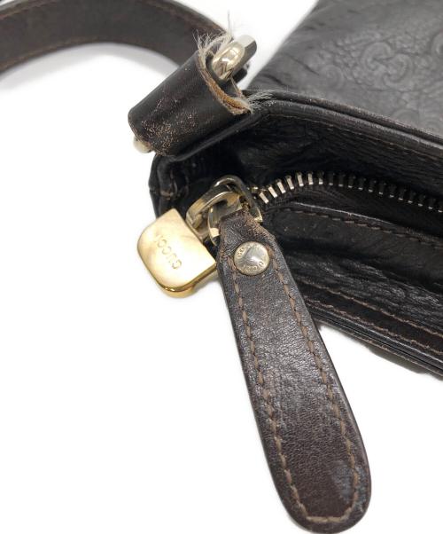 GUCCI（グッチ）GUCCI (グッチ) ショルダーバッグ ブラウンの古着・服飾アイテム
