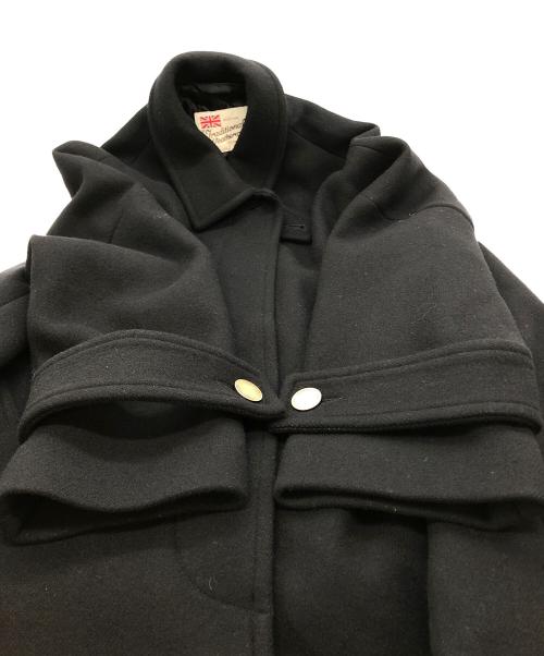 Traditional Weatherwear（トラディショナルウェザーウェア）Traditional Weatherwear (トラディショナルウェザーウェア) JOURNAL STANDARD (ジャーナルスタンダード) MALTON EX.JS ウールコート ブラック サイズ:34の古着・服飾アイテム
