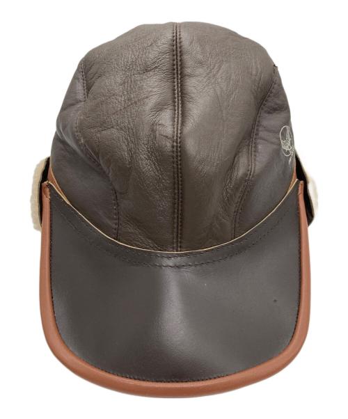 U.S.ARMY AIR FORCE（ユーエスアーミー エア フォース）U.S.ARMY AIR FORCE (ユーエスアーミー エア フォース) Type B-2 Cap ブラウンの古着・服飾アイテム