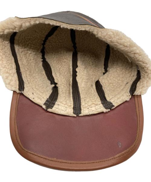 U.S.ARMY AIR FORCE（ユーエスアーミー エア フォース）U.S.ARMY AIR FORCE (ユーエスアーミー エア フォース) Type B-2 Cap ブラウンの古着・服飾アイテム