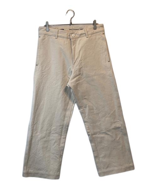 DESCENDANT（ディセンダント）DESCENDANT (ディセンダント) RAREGEM (レアジェム) WORK TROUSERS UNSAIORI raregem アイボリー サイズ:3の古着・服飾アイテム