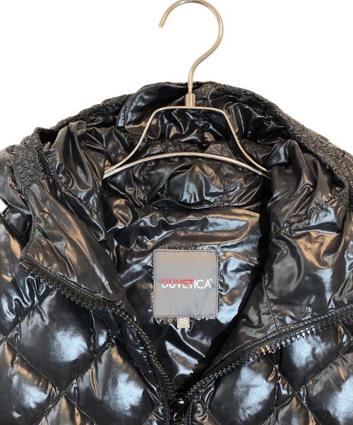 DUVETICA（デュベティカ）DUVETICA (デュベティカ) ACONZIO ダウンベスト ブラック サイズ:46の古着・服飾アイテム