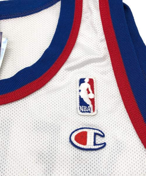 Champion（チャンピオン）Champion (チャンピオン) ゲームシャツ ホワイト サイズ:LARGEの古着・服飾アイテム