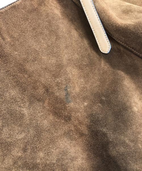 J&M DAVIDSON（ジェイ＆エム デヴィッドソン）J&M DAVIDSON (ジェイ＆エム デヴィッドソン) スウェードトートバッグ ブラウンの古着・服飾アイテム