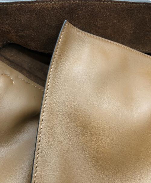 J&M DAVIDSON（ジェイ＆エム デヴィッドソン）J&M DAVIDSON (ジェイ＆エム デヴィッドソン) スウェードトートバッグ ブラウンの古着・服飾アイテム