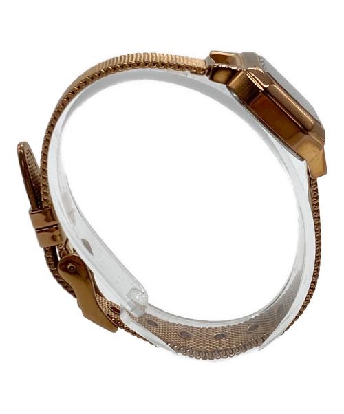 DIESEL（ディーゼル）DIESEL (ディーゼル) アナログ ステンレスウォッチ ゴールドの古着・服飾アイテム