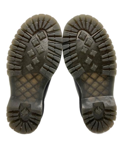 Dr.Martens（ドクターマーチン）Dr.Martens (ドクターマーチン) 3ホールシューズ ブラック×ホワイト サイズ:SIZE UK7の古着・服飾アイテム