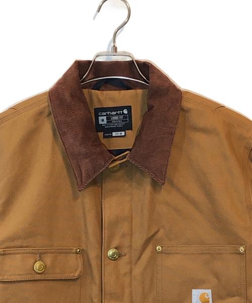 CarHartt（カーハート）CarHartt (カーハート) ダック チョア コート ブラウン サイズ:Mの古着・服飾アイテム