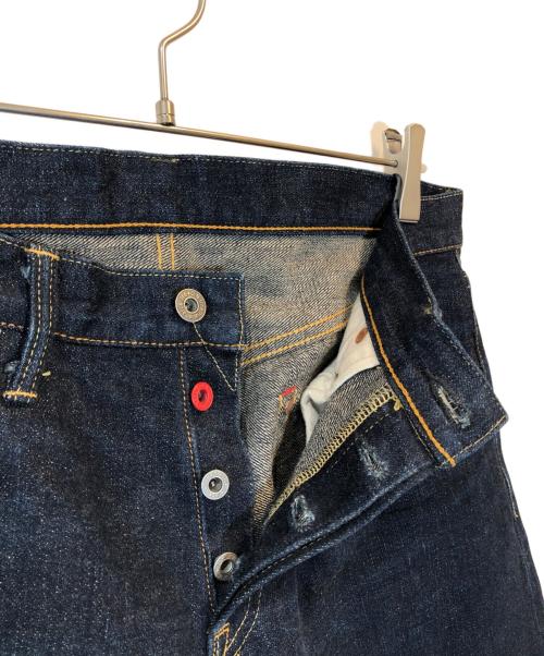 ONI DENIM（オニデニム）ONI DENIM (オニデニム) リラックステーパード 16oz 天然藍レッドキャリパー インディゴ サイズ:33の古着・服飾アイテム