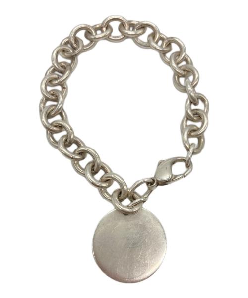 TIFFANY & Co.（ティファニー）Tiffany & Co. (ティファニー) ロゴプレートブレスレット シルバーの古着・服飾アイテム