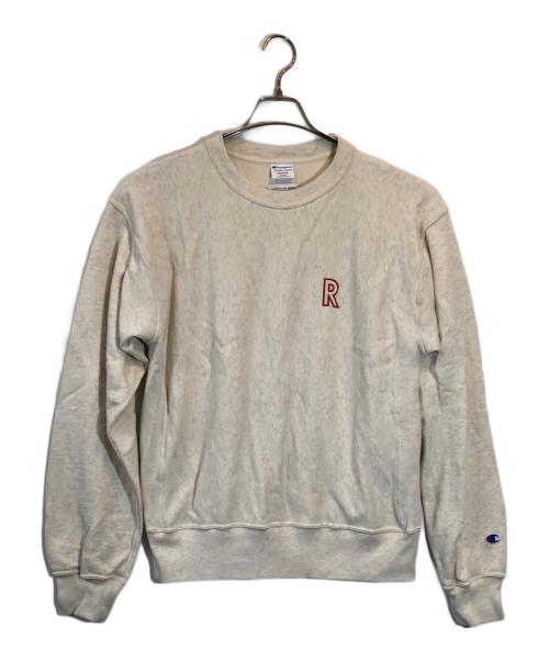 RHC Ron Herman（アールエイチシー ロンハーマン）RHC Ron Herman (アールエイチシー ロンハーマン) Champion (チャンピオン) 別注 チャンピオンクルーネック スウェット グレー サイズ:SIZE Mの古着・服飾アイテム
