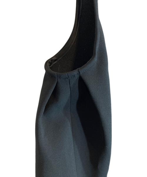 YOKO CHAN（ヨーコチャン）YOKO CHAN (ヨーコチャン) ボトルネックロングリボンブラウス ブラック サイズ:Fの古着・服飾アイテム