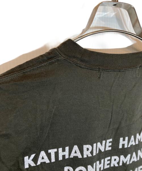 KATHARINE HAMNETT（キャサリンハムネット）KATHARINE HAMNETT (キャサリンハムネット) Ron Herman (ロンハーマン) Yes Tee グレー サイズ:XSの古着・服飾アイテム