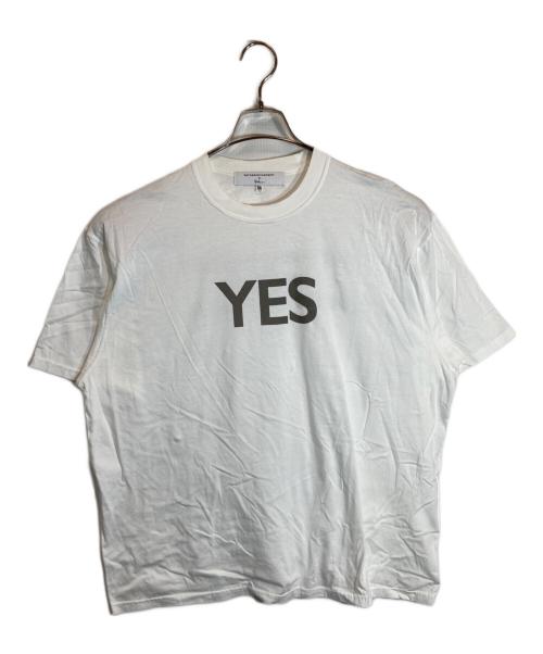 KATHARINE HAMNETT（キャサリンハムネット）KATHARINE HAMNETT (キャサリンハムネット) Ron Herman (ロンハーマン) Yes Tee ホワイト サイズ:XSの古着・服飾アイテム
