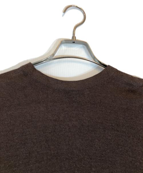 theory（セオリー）theory (セオリー) Boyfriend Tee ブラウン サイズ:Sの古着・服飾アイテム