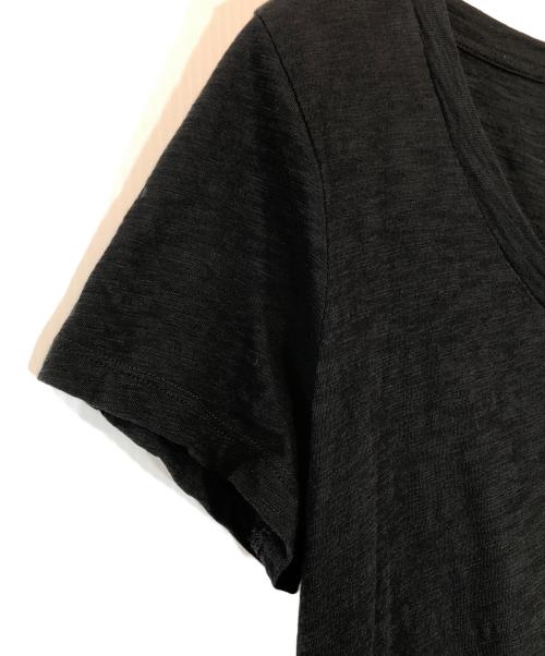 theory（セオリー）theory (セオリー) Nebulous P Open Neck Tee J ブラック サイズ:Mの古着・服飾アイテム