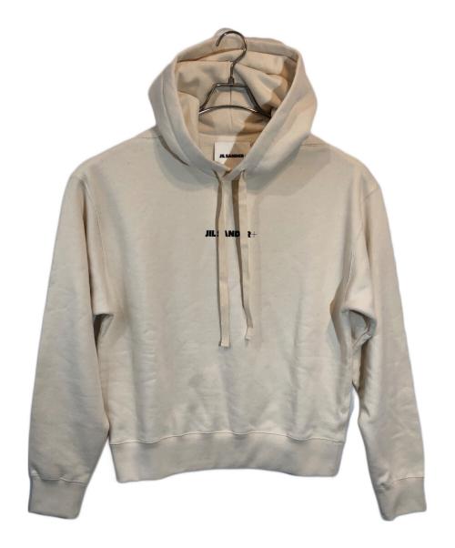 JIL SANDER（ジルサンダー）JIL SANDER (ジルサンダー) ロゴパーカー ベージュ サイズ:SIZE Mの古着・服飾アイテム