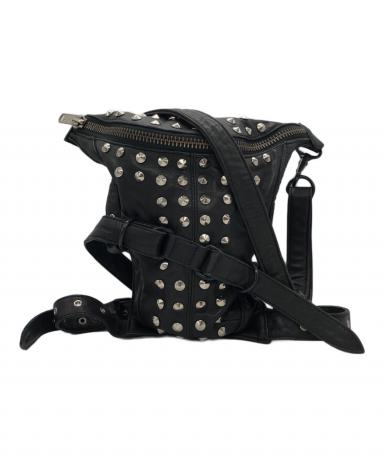 希少 Yasuyuki Ishii スタッズ レースアップ レザーボディバッグ 3027011010672408_01_4440w.jpeg