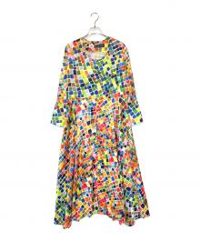 HERALBONY×HAND（ヘラルボニー）の古着「柄ワンピース」｜マルチカラー