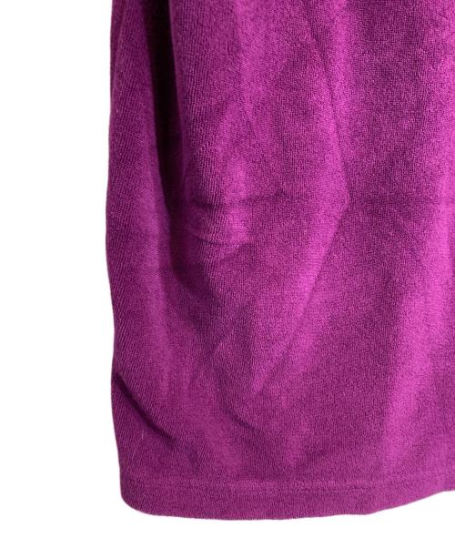 SUPREME（シュプリーム）Supreme (シュプリーム) ストライプカラーテリーポロシャツ パープル サイズ:Lの古着・服飾アイテム