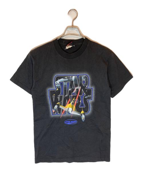 STAR WARS（スターウォーズ）STAR WARS (スターウォーズ) ムービーTシャツ ブラック サイズ:Mの古着・服飾アイテム