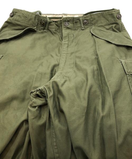 US ARMY（ユーエスアーミー）US ARMY (ユーエスアーミー) M-51フィールドカーゴパンツ グリーン サイズ:REGULAR　MEDIUMの古着・服飾アイテム