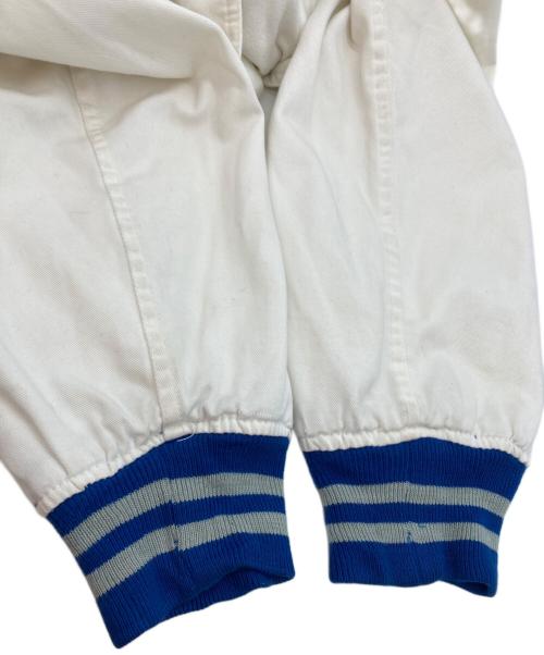 GENUINE MERCHANDISE by STARTER（ジェニュイン マーチャンダイズ バイ スターター）GENUINE MERCHANDISE by STARTER (ジェニュイン マーチャンダイズ バイ スターター) スタジャン ホワイト×ブルー サイズ:XLの古着・服飾アイテム