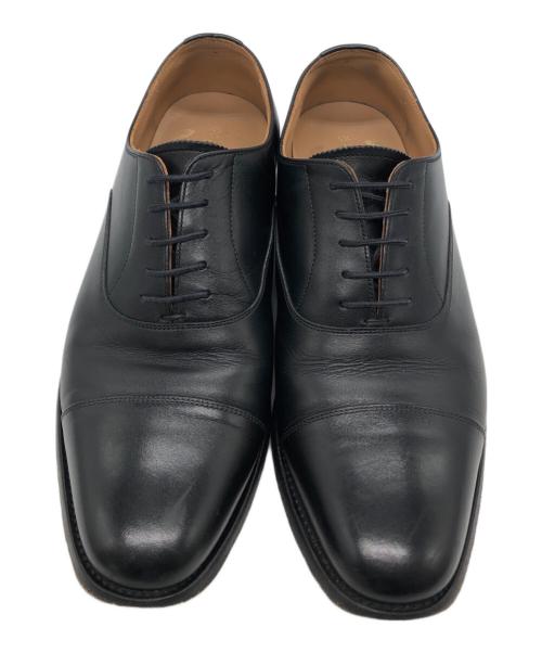 SCOTCH GRAIN（スコッチグレイン）SCOTCH GRAIN (スコッチグレイン) ストレートチップシューズ ブラック サイズ:25 1/2の古着・服飾アイテム