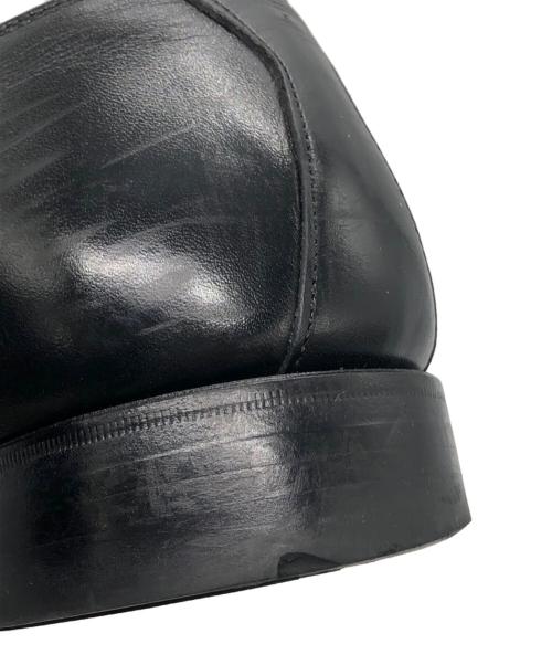 SCOTCH GRAIN（スコッチグレイン）SCOTCH GRAIN (スコッチグレイン) ストレートチップシューズ ブラック サイズ:25 1/2の古着・服飾アイテム