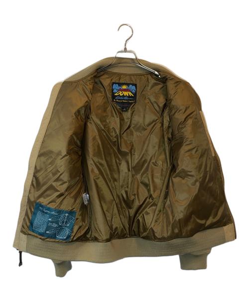 Eddie Bauer（エディーバウアー）Eddie Bauer (エディーバウアー) スカイライナーダウンジャケット ダウンジャケット ベージュ サイズ:Mの古着・服飾アイテム