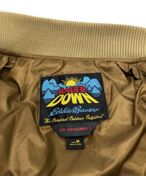 Eddie Bauer（エディーバウアー）Eddie Bauer (エディーバウアー) スカイライナーダウンジャケット ダウンジャケット ベージュ サイズ:Mの古着・服飾アイテム