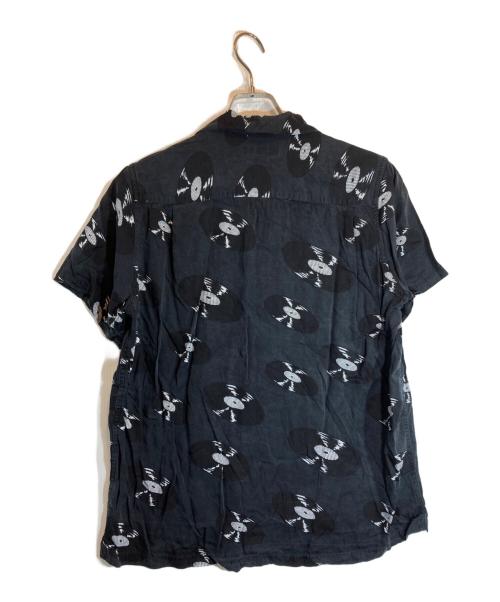 MINEDENIM（マインデニム）MINEDENIM (マインデニム) WACKO MARIA (ワコマリア) 柄シャツ ブラック サイズ:２の古着・服飾アイテム