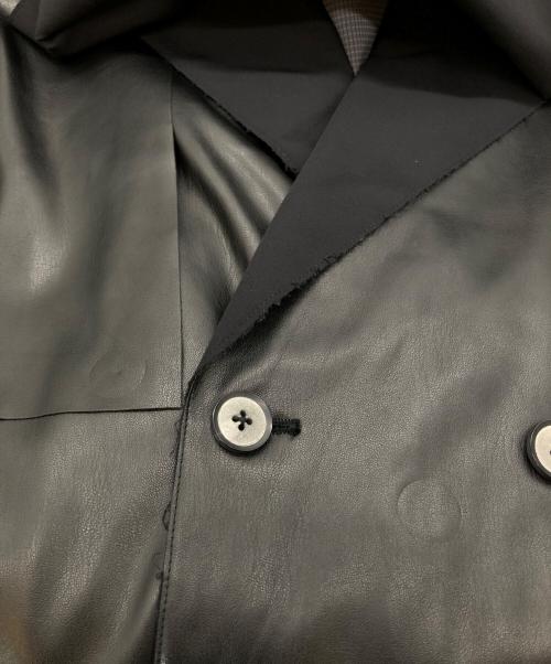 UNITED TOKYO（ユナイテッドトーキョー）UNITED TOKYO (ユナイテッドトーキョー) SyntheticLeather Trench ブラック サイズ:２の古着・服飾アイテム