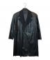 UNITED TOKYO（ユナイテッドトーキョー）の古着「SyntheticLeather Trench」｜ブラック