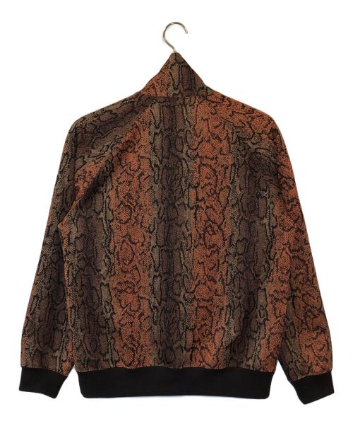 Needles（ニードルズ）Needles (ニードルズ) 総柄トラックジャケット ブラウン サイズ:Mの古着・服飾アイテム